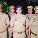 ग़ाज़ियाबाद:नगर कोतवाली पुलिस ने घायल करके किया बदमाश का इलाज