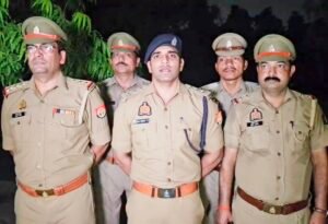 ग़ाज़ियाबाद:नगर कोतवाली पुलिस ने घायल करके किया बदमाश का इलाज