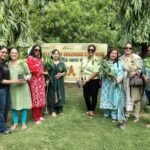 रोटरी क्लब आफ गाजियाबाद सेंचुरियन ने पंडित दीनदयाल उपाध्याय अस्पताल में किए 135 पौधे रोपित